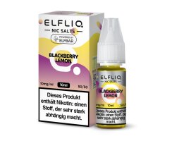 Elfbar ELFLIQ Blackberry Lemon Nikotinsalz Liquid 10ml
