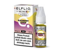 Elfbar ELFLIQ Blackberry Lemon Nikotinsalz Liquid 10ml
