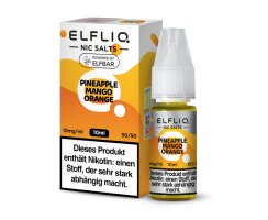 Elfbar ELFLIQ Pineapple Mango Orange Nikotinsalz Liquid 10ml