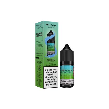 ELUX Blueberry Bubblegum Nikotinsalz Liquid 10ml