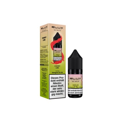 ELUX Cherry Lime Nikotinsalz Liquid 10ml