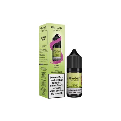 ELUX Gummy Bear Nikotinsalz Liquid 10ml