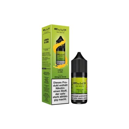 ELUX Lemon &amp; Lime Nikotinsalz Liquid 10ml