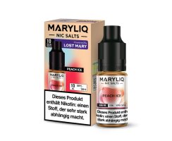 MARYLIQ - Peach Ice - Nikotinsalz Liquid 10ml