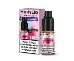 MARYLIQ - Strawberry Ice - Nikotinsalz Liquid 10ml