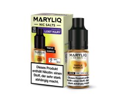 MARYLIQ - Triple Mango - Nikotinsalz Liquid 10ml