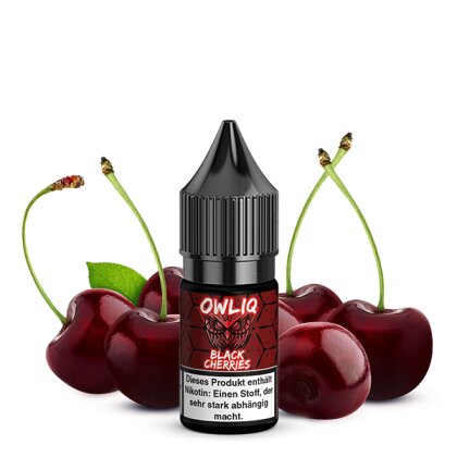 OWLIQ Black Cherries Nikotinsalz Liquid 10ml