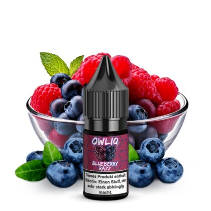 OWLIQ Blueberry Razz Nikotinsalz Liquid 10ml