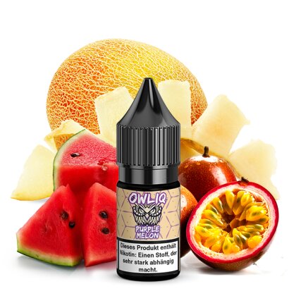 OWLIQ Purple Melon Nikotinsalz Liquid 10ml